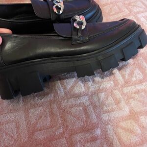 NOBO Black Fashion-Forward Flats